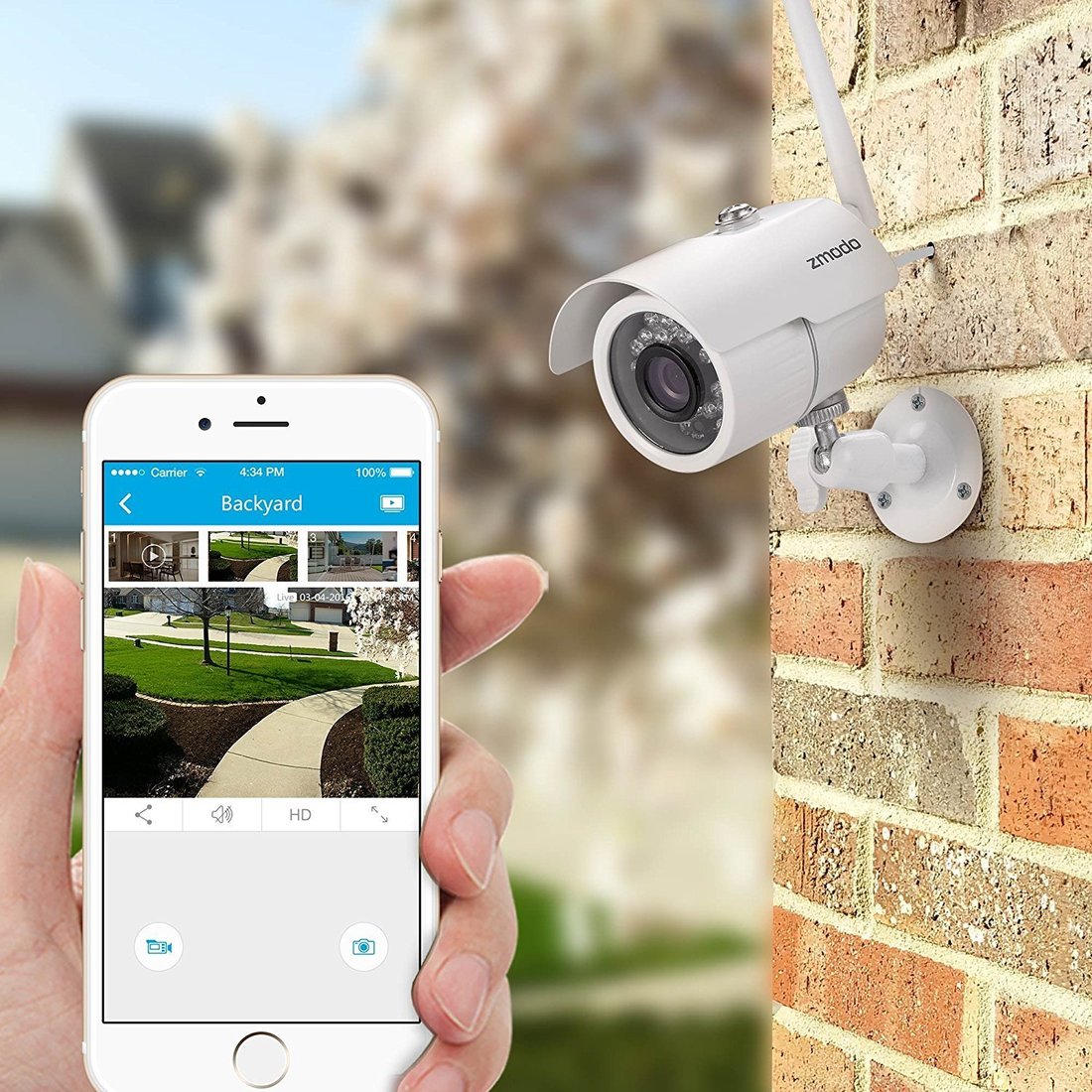 How much WiFi do I need for security cameras?