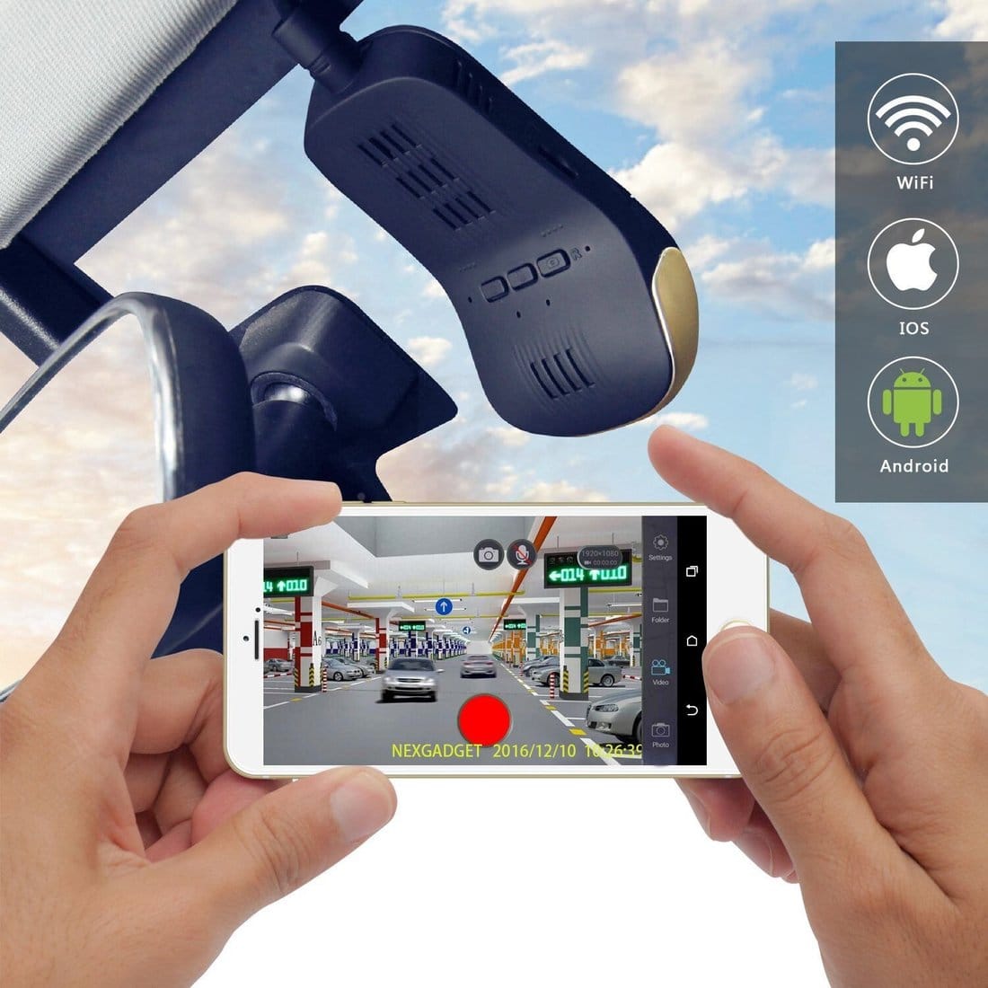 Top 5 Best WiFi Car Dashboard Camera DVR Recorder For iPhone - iGuide 4U